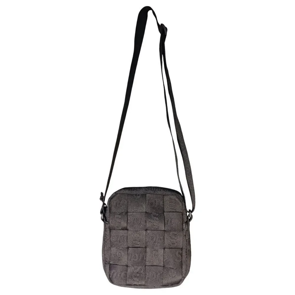 Supreme Woven Shoulder Bag Messenger SS23 Black